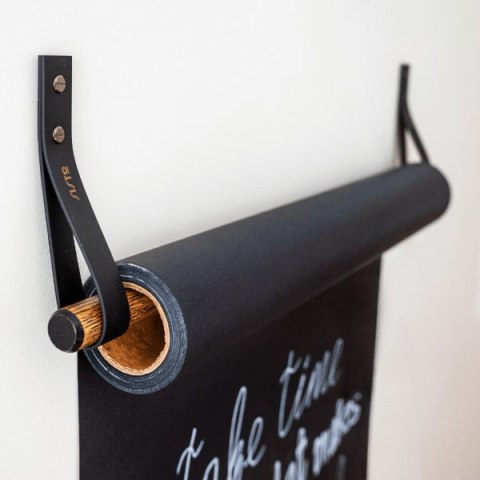 Uchwyt na papier flipchart ścienny Sisto Office Black - BIG Uchwyt na papier flipchart ścienny Sisto Office Black - BIG