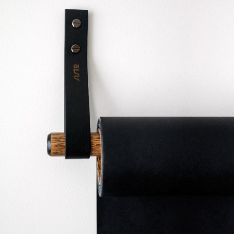 Uchwyt na papier flipchart ścienny Sisto Office Black - BIG Uchwyt na papier flipchart ścienny Sisto Office Black - BIG
